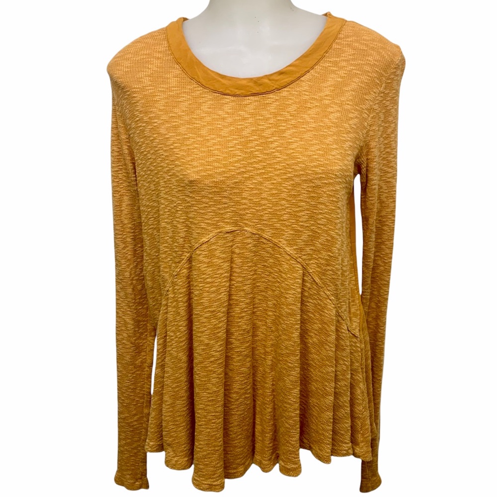 Anthropologie Left of Center Tunic Sweater Top Sz XS Flowy Earthy Boho r… - Picture 5 of 10